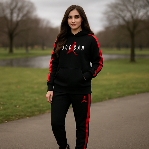 Ladies Premium Fleece Tracksuit