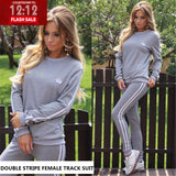 Double Strip Female Track Suit