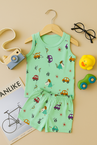 Tiny Tropics Full Sando Suits for Kids