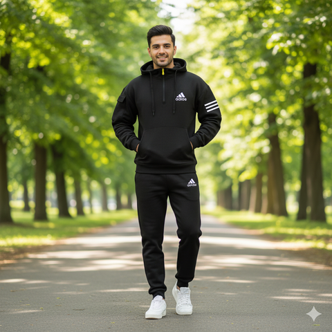 Half Zip Fleece Track Suit for Men
