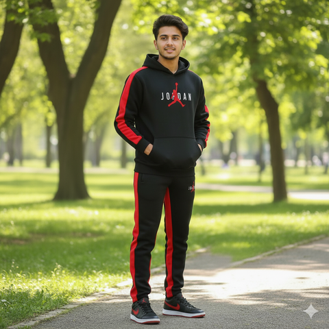 Contrast Panel Track Suit for Men