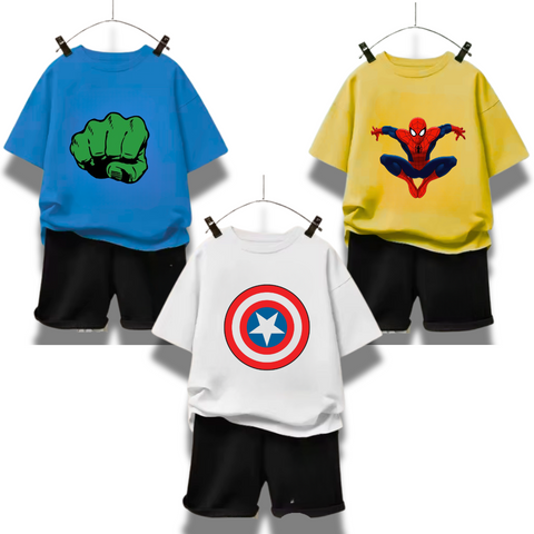 Pack of 3 Premium Summer Suits for Kids
