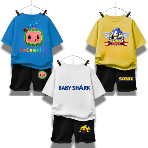 Pack of 3 Premium Summer Suits for Kids