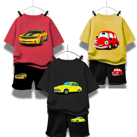Pack of 3 Premium Summer Suits for Kids