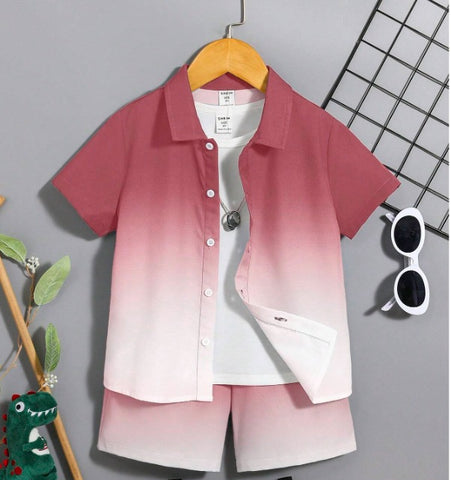 Kids rose Shaded Summer Suit