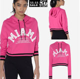 Cropped Miami Hoodie