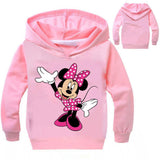 Pack of 2 Mickey Mouse Printed Kids Hoodies for Girls (Print 201)