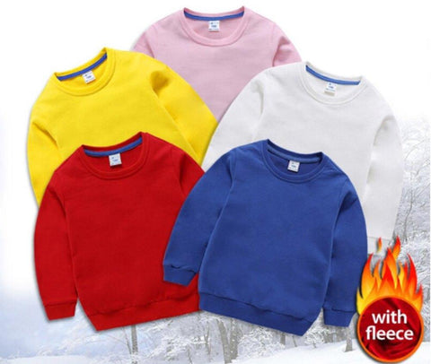 PACK OF 3 PLAIN SWEAT SHIRTS FOR KIDS