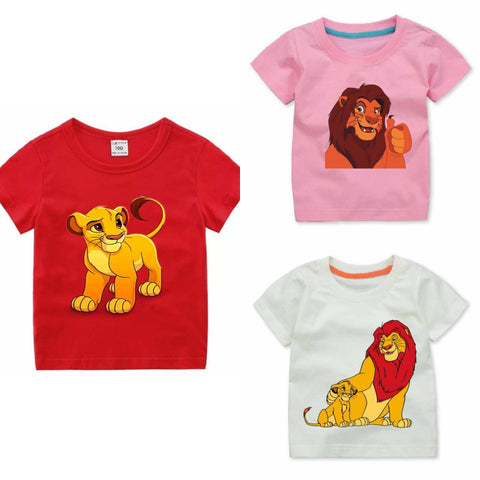 Pack of 3 Printed Half Sleeve T Shirts for Kids