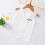 Pack of 5 CUTE Logo Printed Tank Tops for Kids