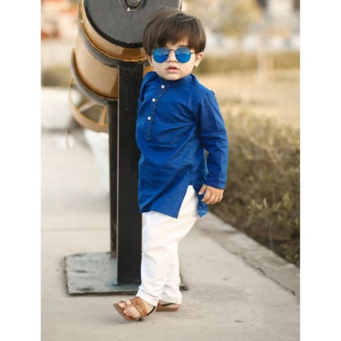 Kids Plain Kurta