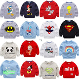 Pack of 3 Random Printed Sweat Shirts for Kids