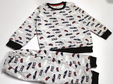 Printed Winter Night Suit for Kids