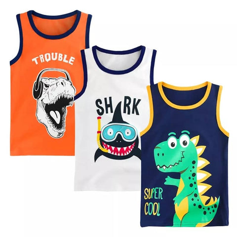 Buy 2 Get 1 Free Sando printed T Shirts for Kids