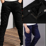 Pack of 2 Stretchable Jeans Pants for Kids