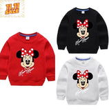 PACK OF 3 MINNIE MOUSE PRINTED KIDS SWEAT SHIRTS FOR GIRLS (Print 206)