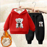 Hooded Printed Track Suit for Kids