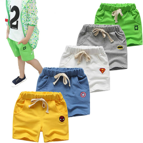 Pack of 5 Kids Super Hero Shorts with Pockets