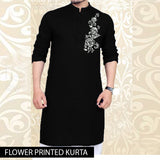 FLOWER PRINTED KURTA