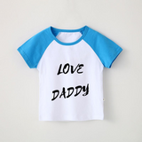 Customized Raglan Half Sleeve Tshirts for Kids