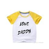 Customized Raglan Half Sleeve Tshirts for Kids