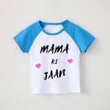 Customized Raglan Half Sleeve Tshirts for Kids