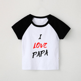 Customized Raglan Half Sleeve Tshirts for Kids