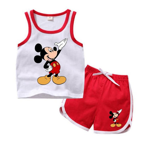 Printed Sando Suits For Kids