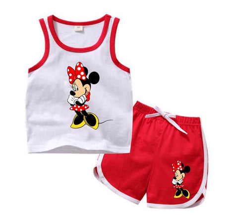 Printed Sando Suits For Kids