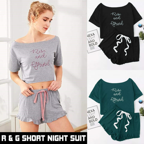 R & G SHORT NIGHT SUIT