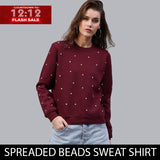11-11 SALE : Pack of 2 Spreaded Beads Sweat Shirts