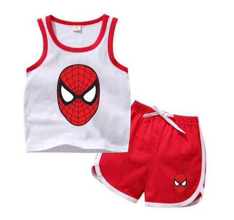 Printed Sando Suits For Kids