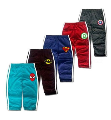 Pack of 5 Double Stripe Super Hero Trousers