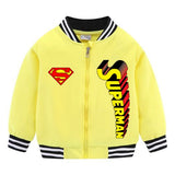 KIDS VARSITY JACKET SUPERMAN