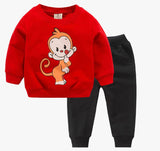 Red Monkey Track suit Kids