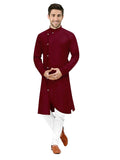 Sherwani Style Plain Fancy Kurta