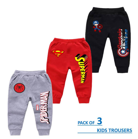 Pack of 3 Kids Trousers