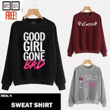 Buy 2 Get 1 Free Printed Sweat Shirts